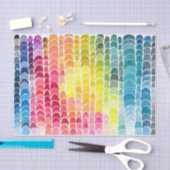 Farbspektrum Art Print Tissue Paper Seidenpapier (Handwerk)