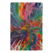 Farbspektrum Pinrad Mini Klemmbrett (Rückseite)