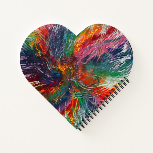 Farbspektrum Pinrad Notizblock (Rückseite)