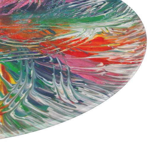 Farbspektrum Pinrad Schneidebrett (Ecke)