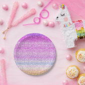 Farbspektrum-Schein-Effekt Pappteller (Party)