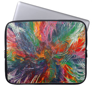 Farbspektrum-Windrad Laptopschutzhülle