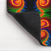 Farbspektrum wirbeln Mousepad (Ecke)