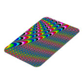 Farbspiel - Fraktal Art Magnet (Linke Seite)