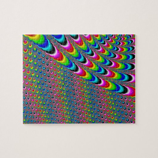 Farbspiel - Fraktal Art Puzzle (Horizontal)