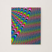 Farbspiel - Fraktal Art Puzzle (Vertikal)