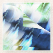 Farbspiel Glasuntersetzer (Vorderseite)