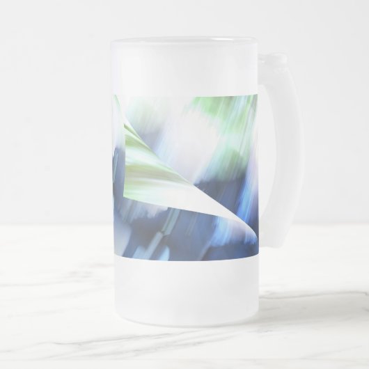 Farbspiel Mattglas Bierglas (VorderseiteRechts)