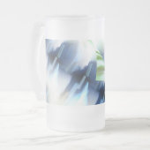 Farbspiel Mattglas Bierglas (Vorderseite Links)