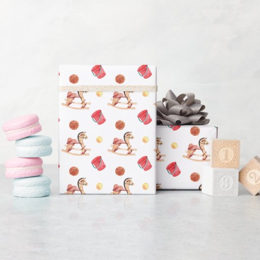 Farbspielplatz geschenkpapier (Babyparty)