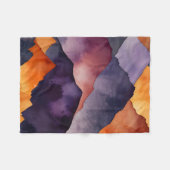 Farbspitzen Fleecedecke (Vorderseite (Horizontal))
