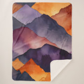 Farbspitzen Sherpadecke (Vorderseite)