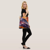 Farbspitzen Tasche (Am Model)
