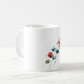 Farbspritze Kaffeetasse (Vorderseite Links)