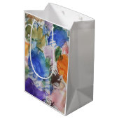Farbspritze Mittlere Geschenktüte (Rückseite Schrägansicht)