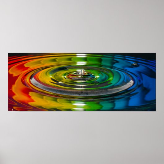 Farbspritze Poster (Vorne)