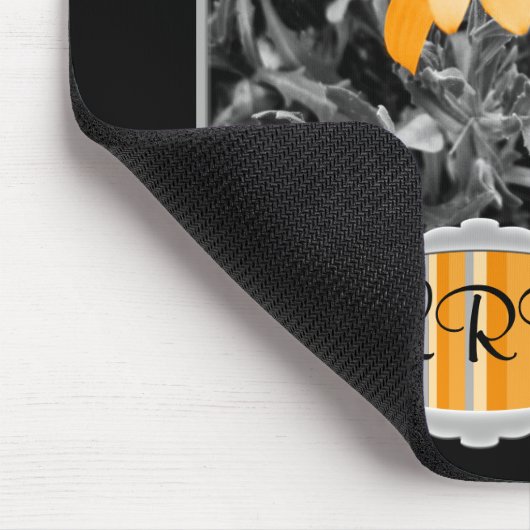 Farbspritzen-Frühlings-Blitz-afrikanisches Mousepad (Ecke)