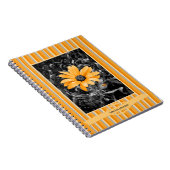 Farbspritzen-Frühlings-Blitz-afrikanisches Notizblock (Rechte Seite)