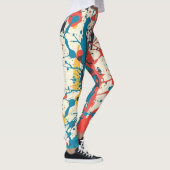 Farbspritzen Leggings (Rechts)