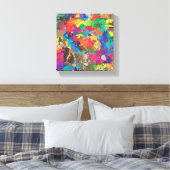 Farbspritzen Leinwanddruck (Insitu (Schlafzimmer))