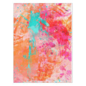 Farbspritzen Tischdecke (Vorderseite)