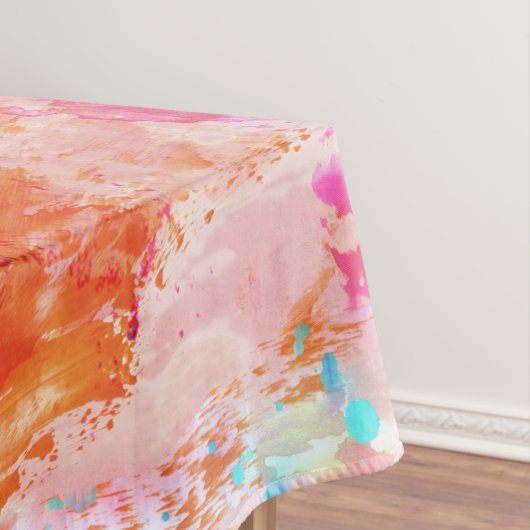 Farbspritzen Tischdecke (Beispiel)