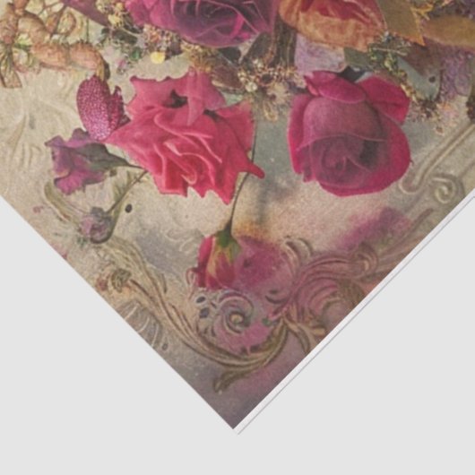 Farbspritzigkeit Seidenpapier (Ausschnitt)