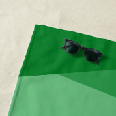 Farbstäbe in Weiß und Rot Strandtuch (Beispiel)
