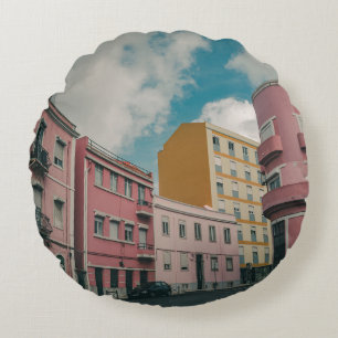 FARBSTADT RUNDES KISSEN