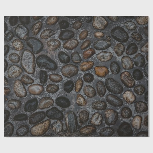 Farbsteine Geschenkpapier (Flach)