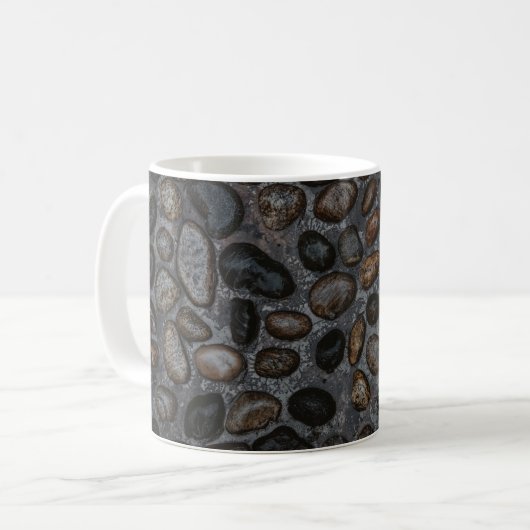 Farbsteine Kaffeetasse (Vorderseite Links)