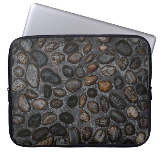 Farbsteine Laptopschutzhülle (Vorderseite)