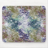 Farbsteine und Spritzer aus Hammerglas Mousepad (Vorne)