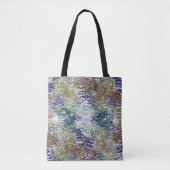 Farbsteine und Spritzer aus Hammerglas Tasche (Vorderseite)