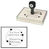 Farbstempel Maßgeschneidertes Großlogo Gummistempel (Stempel)