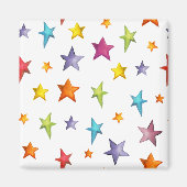 Farbsterne Magnet (Vorne)