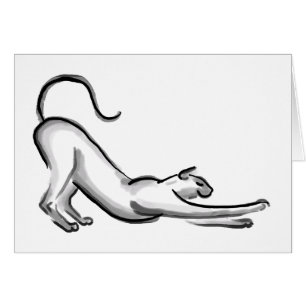 Farbstich Cat Brush Painting