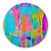 Farbstift-Keramik-Knöpfe 2 Keramikknauf (Vorderseite)