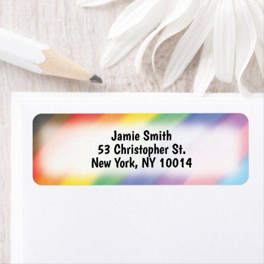 Farbstift mit weichem Regenbogen (Insitu)