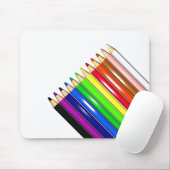 Farbstift-Stifte Mousepad (Mit Mouse)
