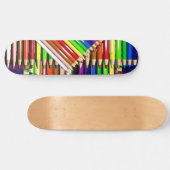 Farbstift-Stifte Skateboard (Horizontal)