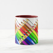 Farbstift-Stifte Tasse (Zentrum)