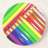 Farbstift-Stifte Untersetzer (Vorne)