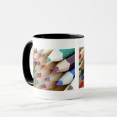 Farbstifte Foto Tasse (Vorderseite Links)