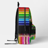 Farbstifte individuelle Name Bedruckter Rucksack (Links)