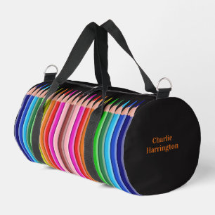 Farbstifte individuelle Name Duffle Bag
