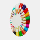 Farbstifte Keramikornament (Rechts)