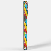 Farbstifte Muster Case-Mate iPhone Hülle (Rückseite / Rechts)