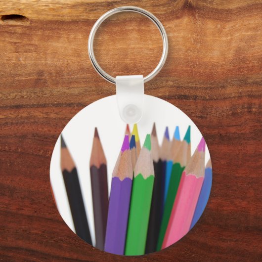 Farbstifte Schlüsselanhänger (Vorderseite)