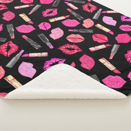 Farbstiftmuster Makeup Artist Sherpa B Sherpadecke (3/4)